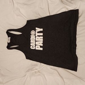 Soul Cycle Grey Marl Tank Top, Size L